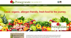 Desktop Screenshot of pomegranatemarkets.com