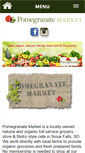 Mobile Screenshot of pomegranatemarkets.com